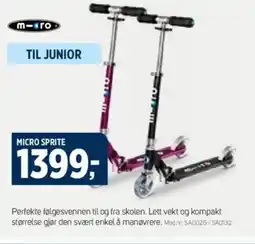 Sport 1 MICRO SPRITE tilbud