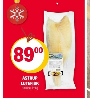 Coop Extra Astrup lutefisk tilbud