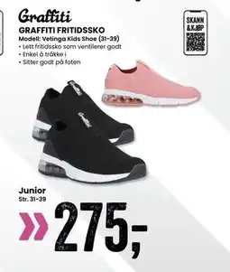 Sport Outlet GRAFFITI FRITIDSSKO tilbud