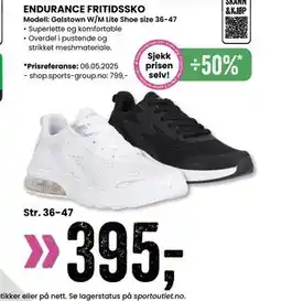 Sport Outlet ENDURANCE FRITIDSSKO tilbud