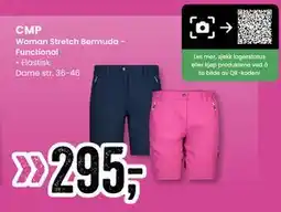 Sport Outlet Woman Stretch Bermuda Functional tilbud
