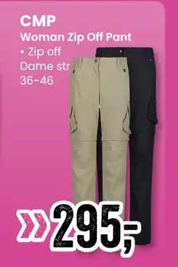 Sport Outlet Woman Zip Off Pant tilbud