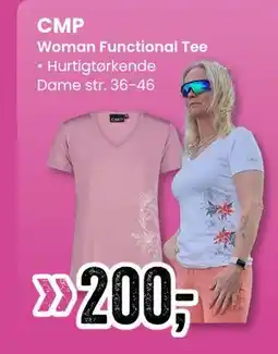 Sport Outlet Woman Functional Tee tilbud
