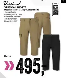Sport Outlet VERTICAL SHORTS tilbud