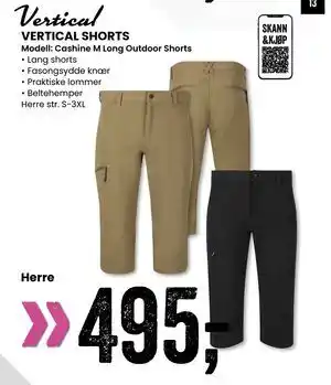 Sport Outlet VERTICAL SHORTS tilbud