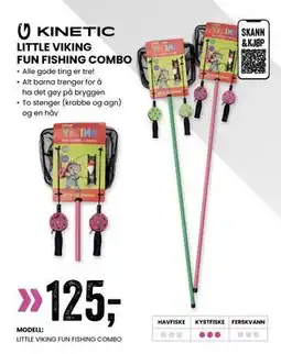 Sport Outlet LITTLE VIKING FUN FISHING COMBO tilbud