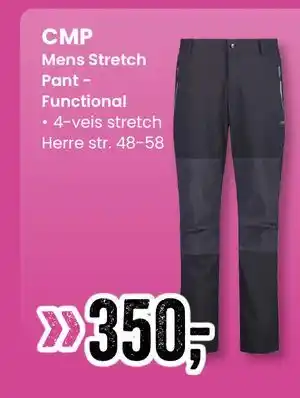 Sport Outlet Mens Stretch Pant Functional tilbud