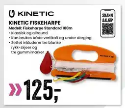 Sport Outlet KINETIC FISKEHARPE tilbud