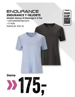 Sport Outlet ENDURANCE T-SKJORTE tilbud