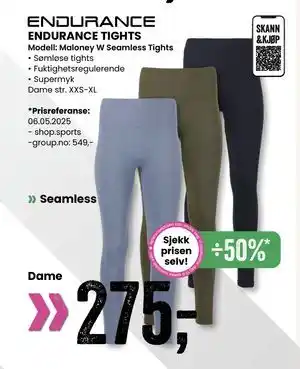 Sport Outlet ENDURANCE TIGHTS tilbud