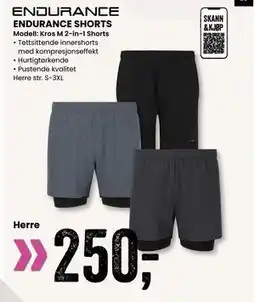 Sport Outlet ENDURANCE SHORTS tilbud