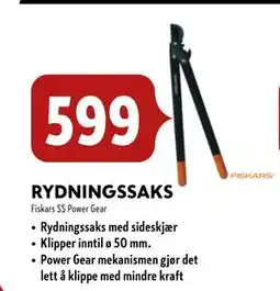 Byggmakker RYDNINGSSAKS tilbud