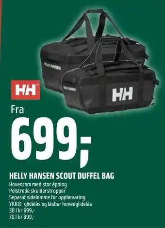 Coop Obs Helly hansen scout duffel bag tilbud
