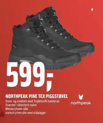 Coop Obs Northpeak pine tex piggstøvel tilbud