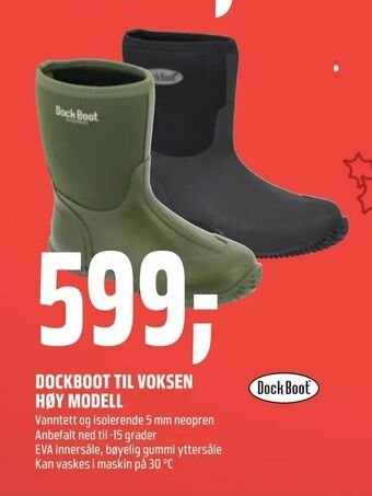 Coop Obs Dockboot til voksen høy modell tilbud