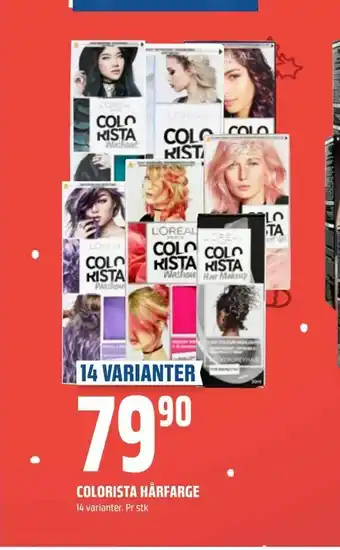 Coop Obs Colorista hårfarge tilbud