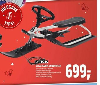 Coop Obs Stiga iconic snowracer tilbud