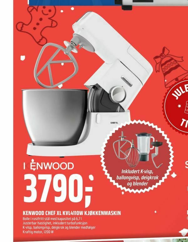 kenwood chef xl kvl4110w