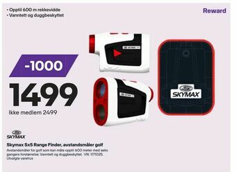 XXL Sport Skymax Sx5 Range Finder, avstandsmåler golf tilbud