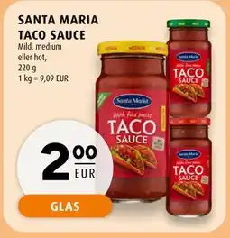 Scandinavian Park SANTA MARIA TACO SAUCE tilbud