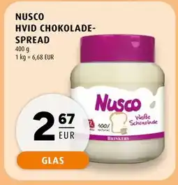 Scandinavian Park NUSCO HVID CHOKOLADESPREAD tilbud