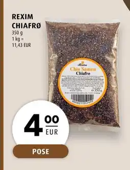 Scandinavian Park REXIM CHIAFRØ tilbud