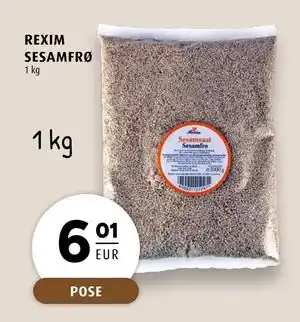Scandinavian Park REXIM SESAMFRØ tilbud