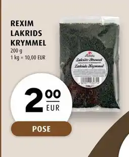 Scandinavian Park REXIM LAKRIDS KRYMMEL tilbud