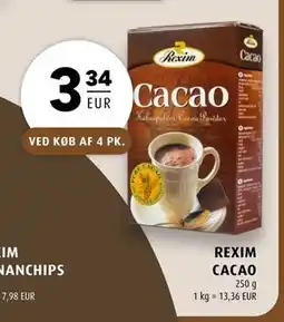 Scandinavian Park REXIM CACAO tilbud