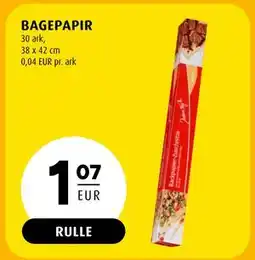 Scandinavian Park BAGEPAPIR tilbud