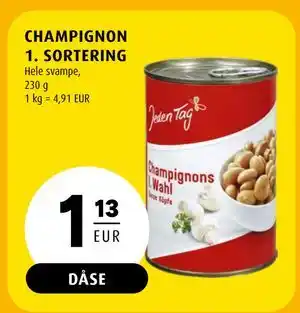 Scandinavian Park CHAMPIGNON 1. SORTERING tilbud