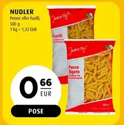 Scandinavian Park NUDLER tilbud