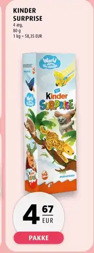 Scandinavian Park KINDER SURPRISE tilbud