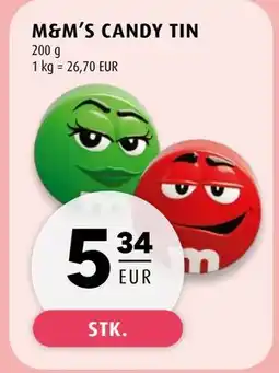 Scandinavian Park M&M’S CANDY TIN tilbud