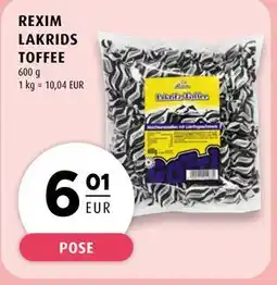 Scandinavian Park REXIM LAKRIDS TOFFEE tilbud