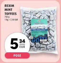Scandinavian Park REXIM MINT TOFFEES tilbud