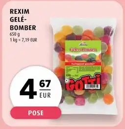 Scandinavian Park REXIM GELÉBOMBER tilbud