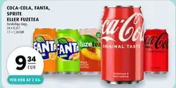 Scandinavian Park COCA-COLA, FANTA, SPRITE ELLER FUZETEA tilbud