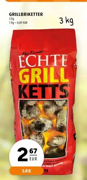 Scandinavian Park GRILLBRIKETTER tilbud
