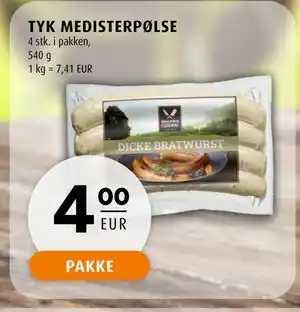 Scandinavian Park TYK MEDISTERPØLSE tilbud