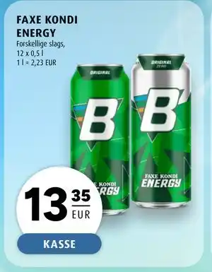 Scandinavian Park FAXE KONDI ENERGY tilbud