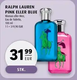 Scandinavian Park RALPH LAUREN PINK ELLER BLUE tilbud