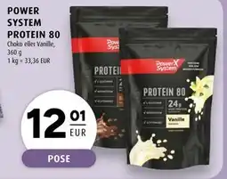 Scandinavian Park POWER SYSTEM PROTEIN 80 tilbud