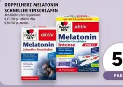 Scandinavian Park DOPPELHERZ MELATONIN SCHNELLER EINSCHLAFEN tilbud