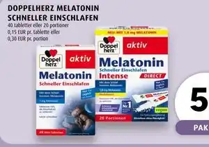 Scandinavian Park DOPPELHERZ MELATONIN SCHNELLER EINSCHLAFEN tilbud