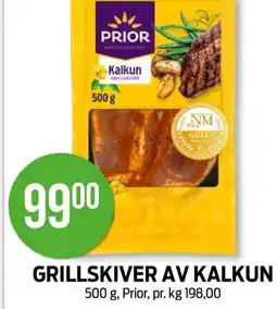 Kiwi GRILLSKIVER AV KALKUN tilbud