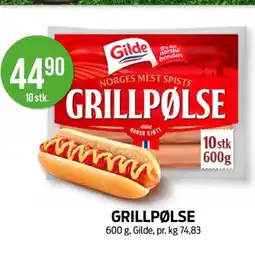 Kiwi GRILLPØLSE tilbud