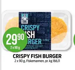 Kiwi CRISPY FISH BURGER tilbud