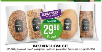 Kiwi BAKERENS UTVALGTE tilbud