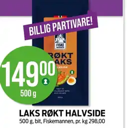 Kiwi LAKS RØKT HALVSIDE tilbud